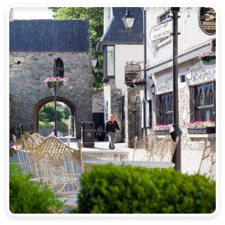 The medieval seaside village of Carlingford