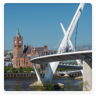 The walled city of Derry~Londonderry